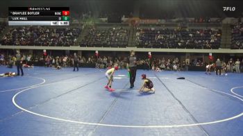 55 lbs Quarterfinal - Lux Hall, Dc Elite vs Braylee Botler, New Prague Wrestling