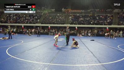 55 lbs Quarterfinal - Lux Hall, Dc Elite vs Braylee Botler, New Prague Wrestling