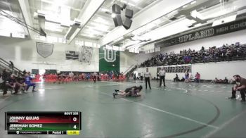 132 lbs Champ. Round 2 - Johnny Quijas, Norco vs Jeremiah Gomez, Don Lugo