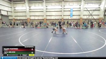 70 lbs Quarterfinal - Elijah Martinez, Hawaii vs Tate Nielson, Utah