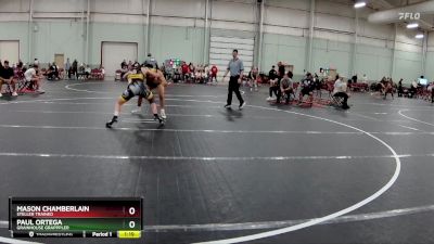 180 lbs Round 3 - Mason Chamberlain, Steller Trained vs Paul Ortega, Grainhouse Grapppler