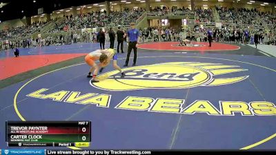 114 lbs Champ. Round 1 - Trevor Paynter, All In Wrestling Academy vs Carter Clock, Newberg Mat Club