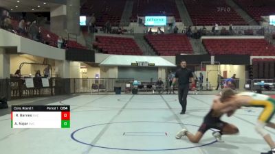 138 lbs Cons. Round 1 - Ryan Barnes, Rustler Wrestling Club vs Andrew Najar, Billings Wrestling Club