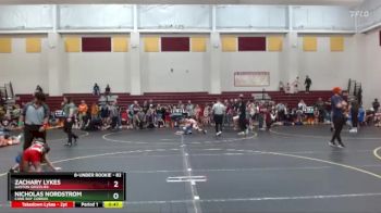 82 lbs Semifinal - Nicholas Nordstrom, Cane Bay Cobras vs Zachary Lykes, Gaston Grizzlies