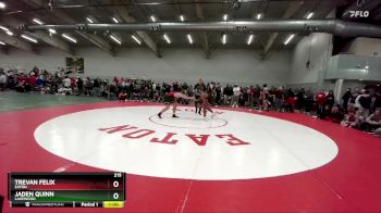 215 lbs Cons. Round 2 - Trevan Felix, Eaton vs Jaden Quinn, Lakewood