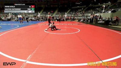 68 lbs Consi Of 8 #1 - Piper Ayala, Team Nazar vs Aaliyah Gutierrez, Pomona Elite Girls