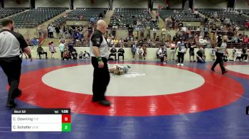 70 lbs Final - Chase Downing, The Storm Wrestling Center vs Colin Schafer, Level Up Wrestling Center