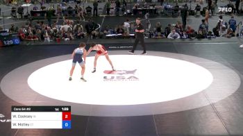 145 lbs Cons 64 #2 - Wyatt Cooksey, Indiana vs William Motley, Connecticut