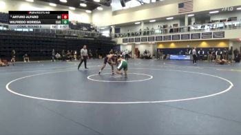 133 lbs Cons. Round 3 - Arturo Alfaro, Moorpark College vs Wilfredo Noriega, East Los Angeles College
