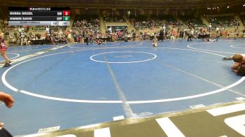 110 lbs Semifinal - Bubba Siegel, Raw Wrestling Club vs KIMMIE DAVIS, KIPP TULSA