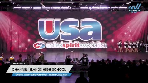 Channel Islands High School - Varsity Song/Pom Novice -- Medium/Large (8-23) [2023 Varsity Song/Pom Novice -- Medium/Large (8-23) Day 3] 2023 USA Spirit & Junior Nationals/Collegiate Championships