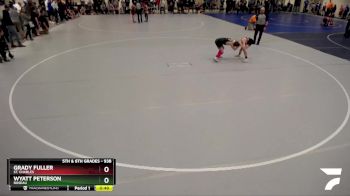 93B Semifinal - Wyatt Peterson, Roseau vs Grady Fuller, St. Charles