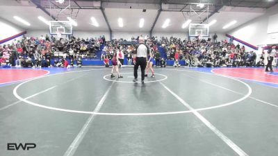 110 lbs Quarterfinal - Kylie Waffle, Bixby JH Girls vs Avery Jackson, Jenks