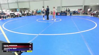 110 lbs Round 1 (8 Team) - Macie Anderson, Utah vs Samantha Gray, Virginia