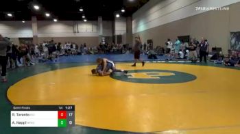 120 lbs Semifinal - Raymond "Blaine" Taranto, South Side Mafia vs Austin Nappi, North Port Wrestling Club