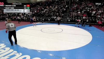 3A 190 lbs Quarterfinal - Oxley Yama, Juab vs Traicer Clark, Grantsville