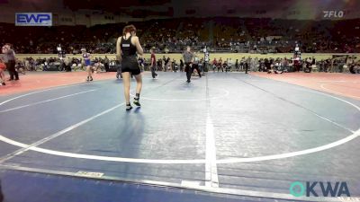 102 lbs Quarterfinal - Rylie Hillis, Norman Grappling Club vs Mylee Johnson, Tulsa Blue T Panthers