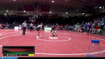 120 lbs Champ. Round 2 - Tobias Bowling, Purdue Polytech vs Hayden Biggs, Jasper