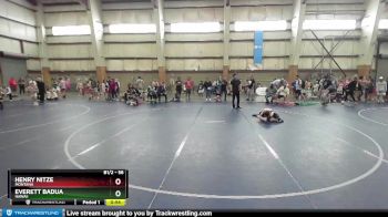 56 lbs 5th Place Match - Everett Badua, Hawaii vs Henry Nitze, Montana