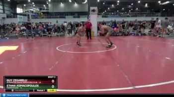 160 lbs Round 1 (6 Team) - Guy Zegarelli, SLAUGHTER HOUSE WRESTLING CLUB vs Ethan Asimacopoulos, POWERHOUSE