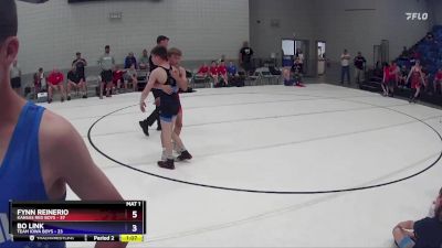 108 lbs Finals (2 Team) - Bryce Carlson, Kansas Red Boys vs Brecken Bral, Team Iowa Boys