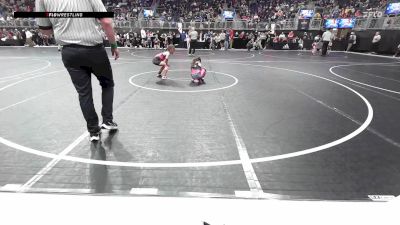 74.8-76.2 lbs Rr Rnd 1 - Emma Evans, Bartlesville Wrestling Club vs Emmi Wood, South Central Punishers