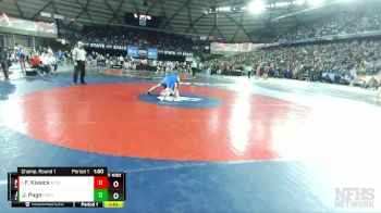 4A 220 lbs Champ. Round 1 - Frank Kissick, Mt. Si vs Jason Page, Federal Way