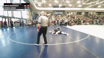 135 lbs Cons. Round 7 - Hannah Larson, Riverton vs Amelia Roennebeck, Syracuse