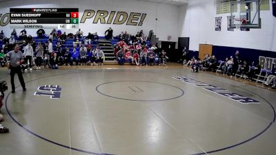160 lbs Semifinal - Evan Suedhoff, Norwin vs Mark Wilson, Canon McMillon