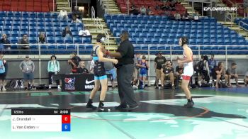 120 lbs Cons 32 #2 - Jackson Crandall, Texas vs Luke Van Orden, Nevada