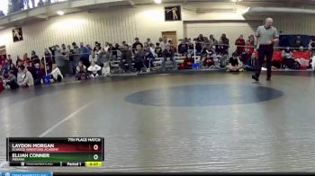 88 lbs 7th Place Match - Laydon Morgan, Elwood Wrestling Academy vs Elijah Conner, Indiana