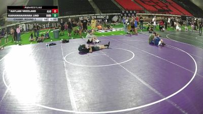 115 lbs Champ. Round 3 - Kaylani Vreeland, Alaska vs Kaihawanawana Lind, Hawaii