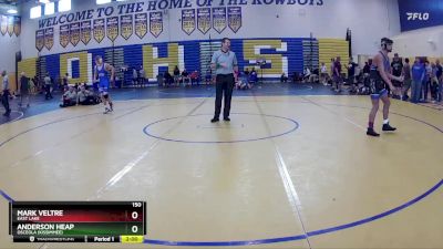 150 lbs Quarterfinal - Anderson Heap, Osceola (Kissimmee) vs Mark Veltre, East Lake