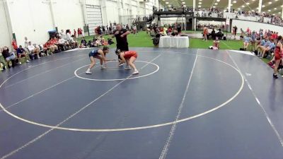 100 lbs Sandy Breeden, Missouri Blue vs Eliana Caro, California Red