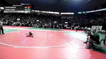 60 lbs Quarterfinal - Mazin Hmidan, DONA vs Wyatt Tilton, FOWCA