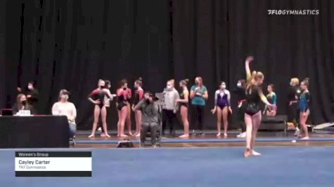 Cayley Carter - Women's Group, TNT Gymnastics - 2021 Women's Xcel Region 4 Championships