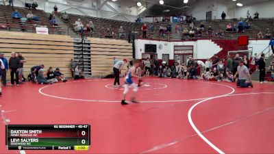 45-47 lbs Round 2 - Daxton Smith, Perry Meridian WC vs Levi Salyers, Edgewood WC