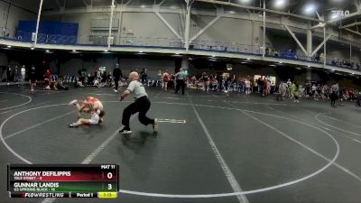 60 lbs Round 3 (6 Team) - Gunnar Landis, U2 Uprising Black vs Anthony DeFilippis, Yale Street