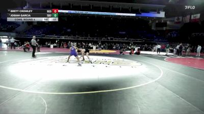 126 lbs Cons. Round 4 - Josiah Garcia, Tokay vs Brett Crowley, Vacaville