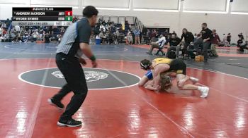 144 lbs Quarterfinal - Andrew Jackson, Amity vs Ryder Symes, Newtown