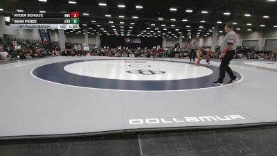 175 lbs 1st Place Match - Ryder Schulte, Reddot Wrestling Club vs Sean Perez, Jflo Trained