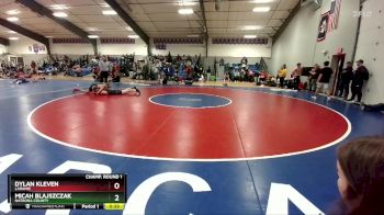 138 lbs Cons. Round 3 - Micah Blajszczak, Natrona County vs Dylan Kleven, Laramie