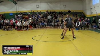 175 lbs Cons. Round 5 - Francesco Salvino, Washington (Massillon) vs Aidan Newdigate, SPRINGBORO