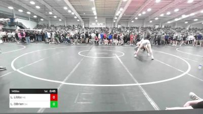 145 lbs Consi Of 32 #1 - Lucas Libby, ME vs Lucan OBrien, OH