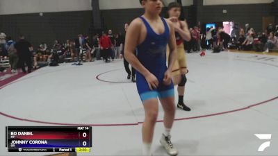 150 lbs Cons. Round 2 - Bo Daniel, MT vs Johnny Corona, OR