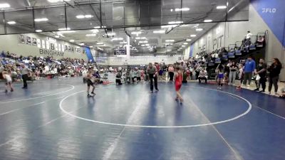 66 lbs Cons. Round 2 - Ridge Hunt, Champions Wrestling Club vs Maui Takemoto, Team Pride Academy