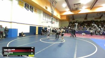 165 lbs Quarterfinal - Ivan Ortiz, Coconino vs Dan Zellner, Camp Verde