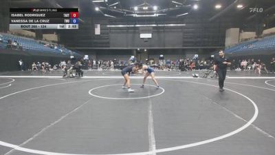 124 lbs 1st Place Match - Vanessa De La Cruz, Texas Wesleyan vs Isabel Rodriguez, Tarleton State