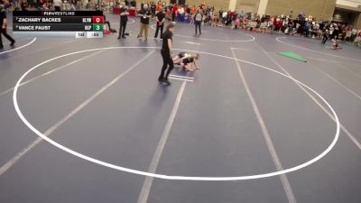 8U - I Cons. Round 2 - Elliot Silvestri, Lakeville Youth Wrestling Association vs Everett Smith, Shakopee Mat Club