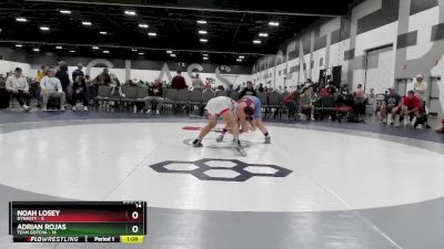 112 lbs Semis & 1st Wrestleback (8 Team) - Noah Losey, Dynasty vs Adrian Rojas, Team Gotcha